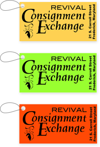 Consignment Store Tags