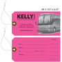 Custom Baggage Hang Tag - Kelly Tours