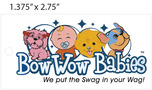 Custom 4 Color Hang Tag - BowWow Babies