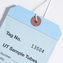 Sample Hang Tags with Consecutive Numbering