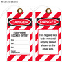 Custom Danger/Equipment Lockout Hang Tag