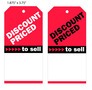 Custom Discount Hang Tag - Clipped Corners