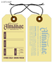 Custom Printed Growler Hang Tag - Almanac Beer Company