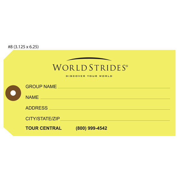 Casino luggage tags
