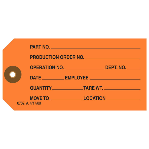 Custom Inventory Hang Tags, Numbered, Part, Asset St. Louis Tag