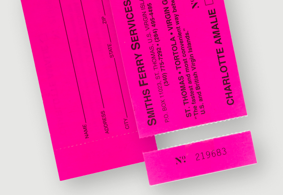 hang tags with perforations 