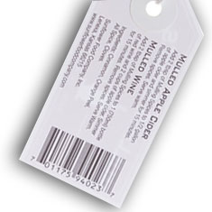 Bar Code Hanging Tags