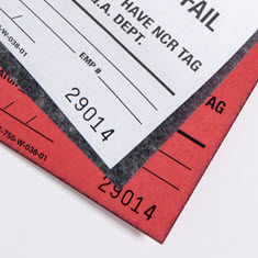 Carbon Material Hang Tags