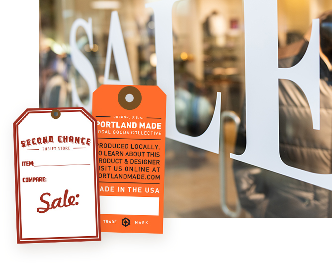 Custom Printed Merchandise & Retail Tags