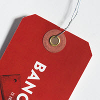 Custom Clipped Hang Tags