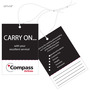 Custom Airline Carry On Hang Tag - Compass Airlines