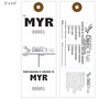 Custom Airline Hang Tag - MYR