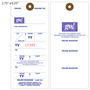 Custom Airline Hang Tag - Go! Online Baggage Tag