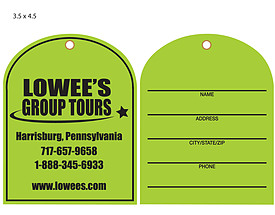 Custom Baggage Hang Tag - Lowees