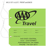 Custom Baggage Hang Tag - AAA Travel