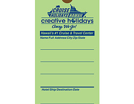 Custom Travel Hang Tag - Creative Holidays