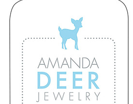 Custom 4 Color Hang Tag - Amanda Deer Jewelry