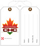 Custom 4 Color Hang Tag - Vancouver CHC