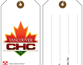 Custom 4 Color Hang Tag - Vancouver CHC