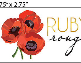 Custom 4 Color Hang Tag - Ruby Rouge Boutique