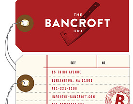 Custom 4 Color Hang Tag - Bancroft Chophouse