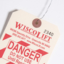 Danger Hang Tags with Consecutive Numbering