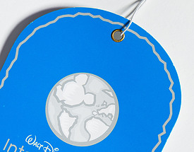 Custom Shaped Corners Hang Tag - Disney