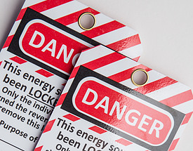 Laminated Danger Hang Tag