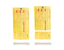 Horizontally Perforated Hang Tag