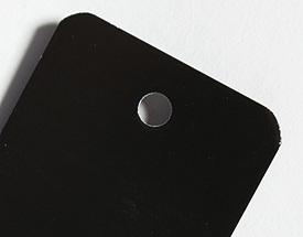 Rounded Corners Punched Hole