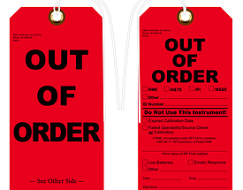 Out of Order Tag – U.S. Government Publishing Office