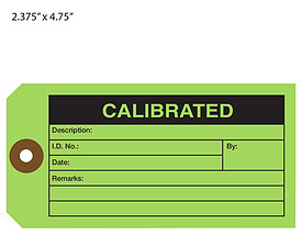 Generic Calibration Hang Tag with reinforced eyelet (2)