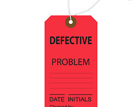 Defective Problem Tag