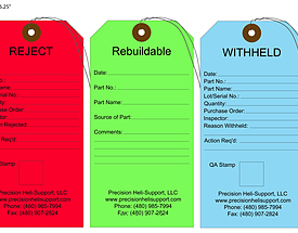 FAA Inspection Tags - Precision Heli-Support LLC