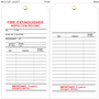 Fire Extinguisher Inspection Record Tag