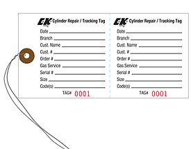 Ceekay Gas Cylinder Repair/Tracking Tag