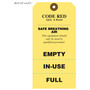 Code Red Empty/In Use/Full Gas Cylinder Tag