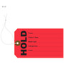 Red Hold Tag