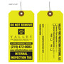 Valley Internal Fire Inspection Tag