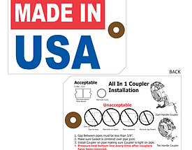 All In 1 Coupler Installation Instructions Tag