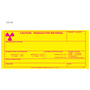 Caution Radioactive Material Instructions Tag
