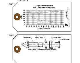 Mallard Assembly Instructions Tag