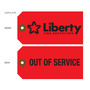 Liberty Out of Service Tag