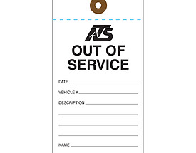 ATS Out of Service Tag