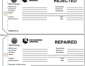 Instrumentation Laboratory Rejected Tag