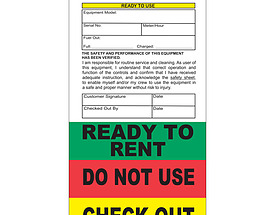 Elite Ready To Rent Tag