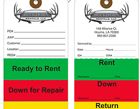 Buckhorn Rentals Ready To Rent Tag