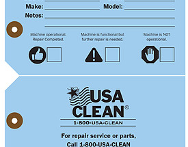 USA Clean - Custom Repair Tag