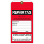 Custom Repair Tag With Perforation