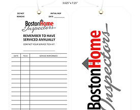 Boston Home Inspectors Service Tag